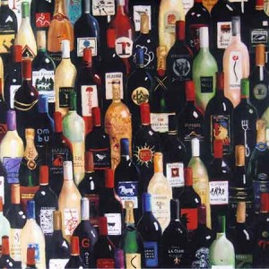 wine bottles as art