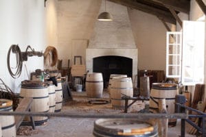 Cooperage at Chateau Margaux