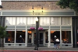 Torc - one of many fine restaurants in downtown Napa