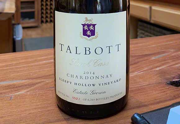 Talbott Chardonnay Sleepy Hallow Vineyard 